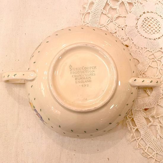 スージークーパー　＊プランタン＊　グリーン小花　ジャグ スージークーパー ＊プランタン＊ グリーン小花 ジャグ