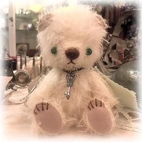 アーティストベアテディベアグリーンニット