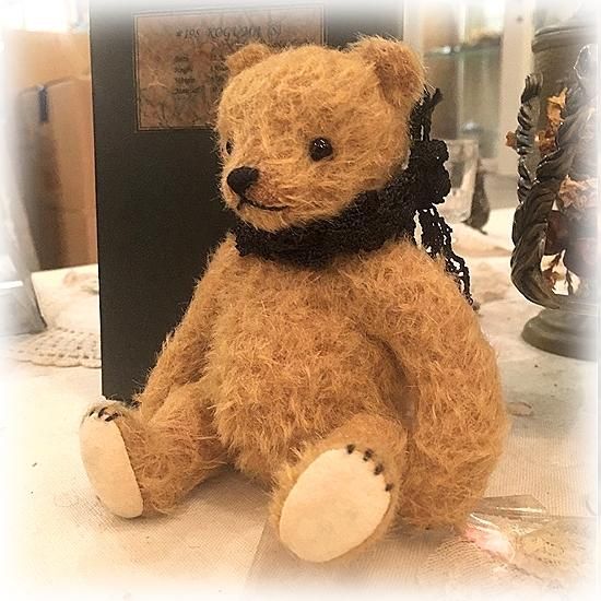 * vintage bear ୨୧ * モフモフ 優しい クリーム色の クマさん vintage bear ୨୧ * モフモフ 優しい クリーム色の クマさん