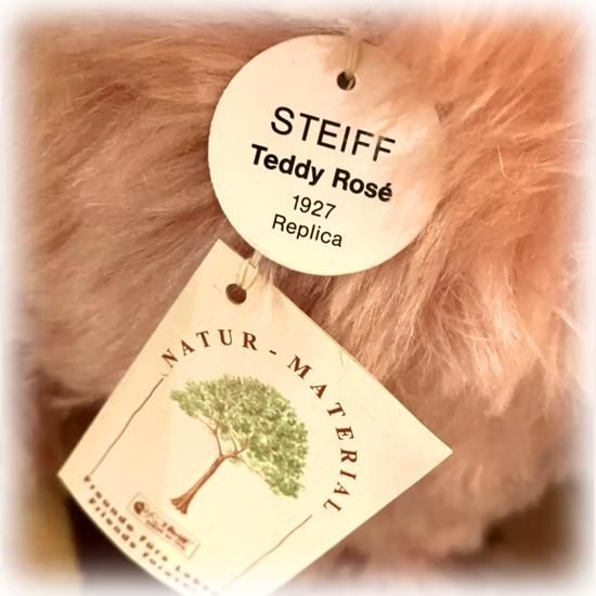 通販 送料無料 1994年生まれ 1927 Rose Teddy * 1927 テディローズ *「 シュタイフ社