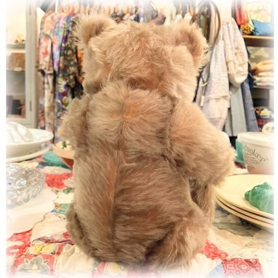 Vintage GRISLY Teddy Bear Hand Puppet ~ 1950s Rare! – Once