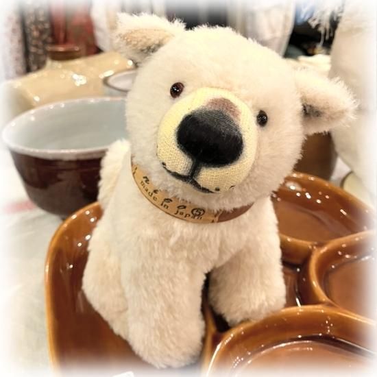 金井ニ一奈 白熊 ベビー テディベア 作家 アーティスト - メルカリ