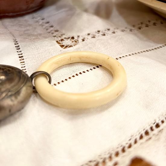 アンティークベビーラトル天使エンジェル