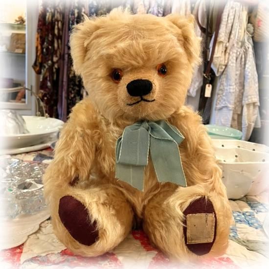 * イギリス1953年〜 * チャド・ヴァレー社 * Chad Valley * ビンテージ・テディベア * 30cm * 布タグつき *【 A-2396 】 - テディベア&古着&アンティーク専門店のレッドバロウ * イギリス1953年〜 * チャド・ヴァレー社 * Chad Valley * ビンテージ・テディベア * 30cm * 布タグつき *【 A-2396 】 - テディベア&古着&アンティーク専門店のレッドバロウ