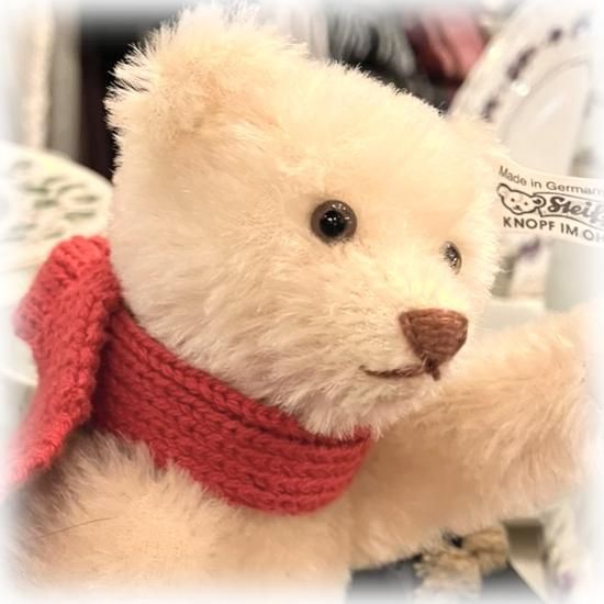レア!フランス アンティークベア 2004年 *「 マフラーベア 1934 レプリカ * Muffler 1934