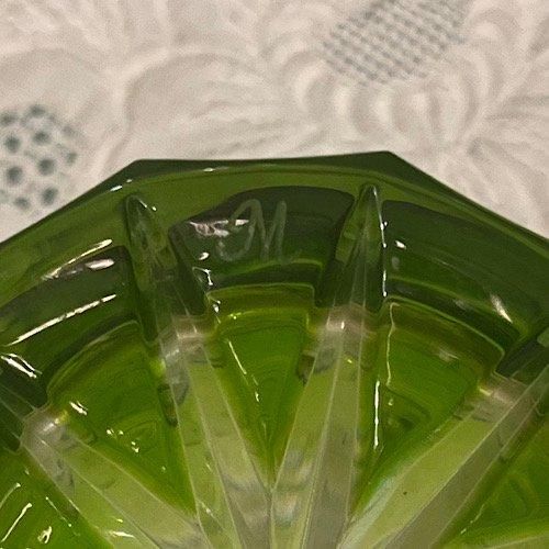 ドイツ ＊ Meissen Crystal ＊LONDON with FLOWER ＊ ロンドンフラワー