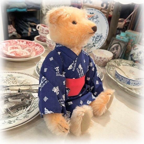 浴衣ベア　日本人作家様作品　テディベア　アーティストベア 個性的で可愛い!日本のテディベア作家様のアーティストベアたち