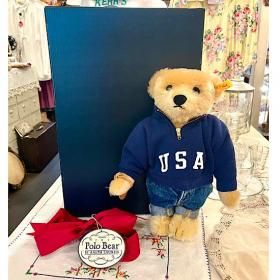 1993ǯ ֥ե󡦥ƥ٥ / Ralph Lauren Varsity bearס ͤ˾Ҳ𤵤줿Υ٥  S-2080 <img class='new_mark_img2' src='https://img.shop-pro.jp/img/new/icons11.gif' style='border:none;display:inline;margin:0px;padding:0px;width:auto;' />