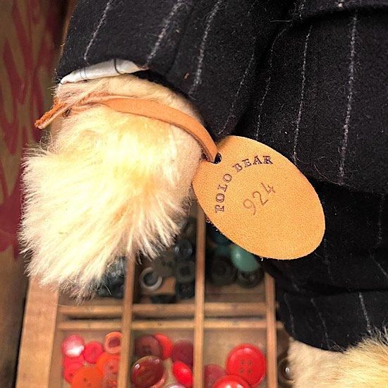 リメイクベア　作家さんベア ラルフローレン　テディベア リメイクベア 作家さんベア ラルフローレン テディベア リメイクベア