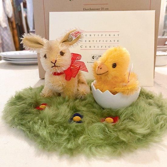★大人気商品★ イースター・ジオラマ＊ ＊「 2004年 Easter 春の 」＊ diorama ぬいぐるみ