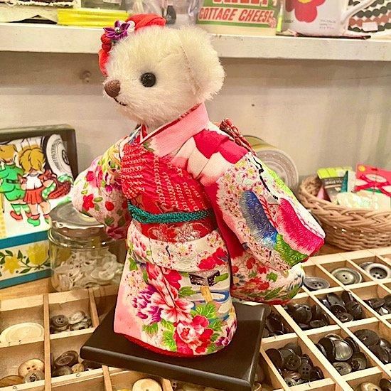2020年 ＊ 向当まりさん&あけみさん ”KOTO BEARS ” ＊ 「きもの