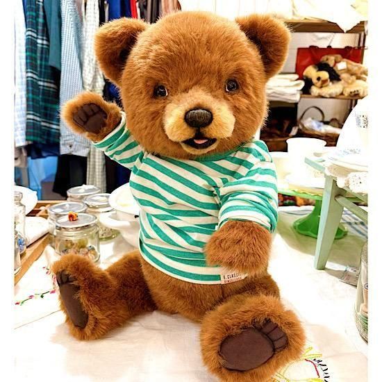 国内作家 KEITA BEAR 様　モヘア　テディベア　約35cm 国内作家 KEITA BEAR 様 モヘア テディベア 約35cm