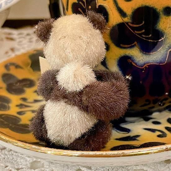 小町さえり様作品、紫パンダ 小町さえりさんのブランド ” Saeri Bear ” さんより ＊ 極小