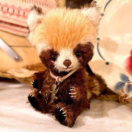 可愛すぎるレッサーパンダ アーティストベア 海外作家様