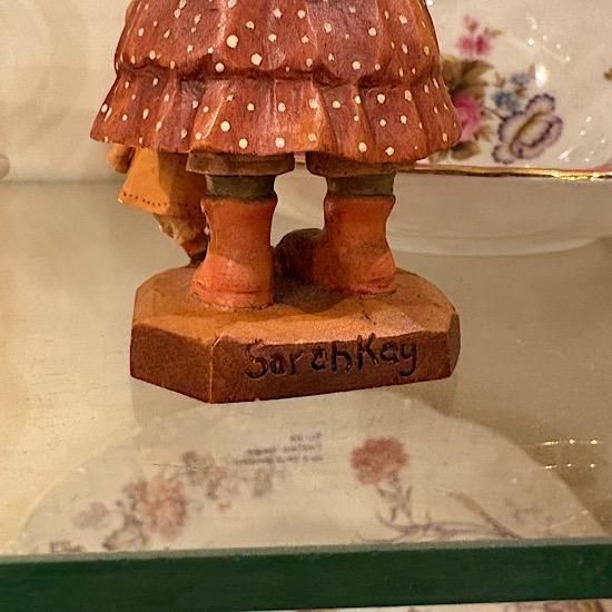 イタリア ＊ ANRI人形 ＊ サラ・ケイさんの作品 ＊ 「ベッド