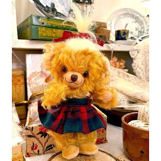 テディベア(チェリーブロッサム)稀少 レア パンキー・タータンガール / Punkie Tartan Girl 」ウィットニー
