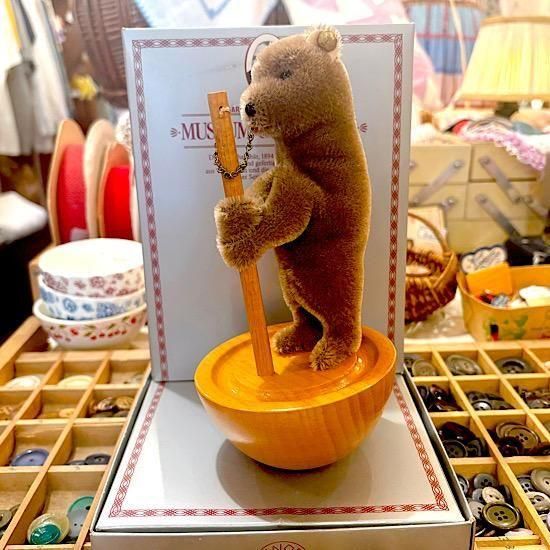 シュタイフ　テディベア　起き上がりこぼし　ローリーポーリー シュタイフ くまのプーさん ローリーポーリー 起き上がりこぼし