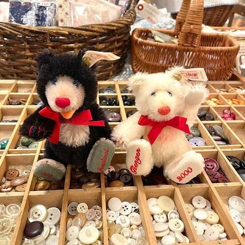 アンティーク　テディベア　2体セット アンティークテディベア2体セット