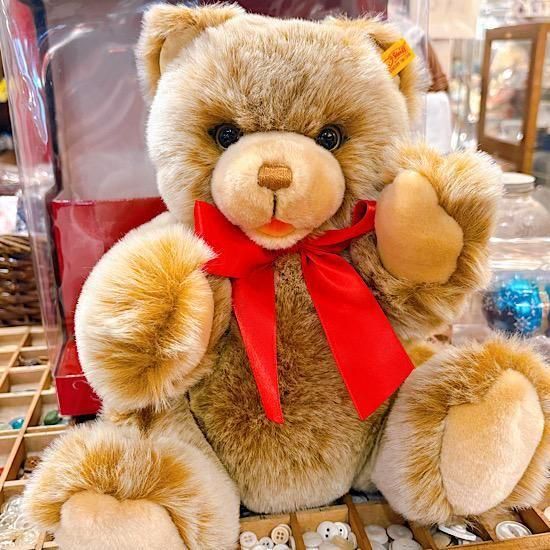 BEAR ベア 赤 red california vintage レア Vintage Ganz Heritage Collection KISSES Red TEDDY BEAR 15