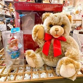 2006ǯ  Ƹ  ꥹȥեɥҤȤΥ  The Christpher Radko Bear BY STEIFF ס 饹Υʥդ S-2140 <img class='new_mark_img2' src='https://img.shop-pro.jp/img/new/icons11.gif' style='border:none;display:inline;margin:0px;padding:0px;width:auto;' />