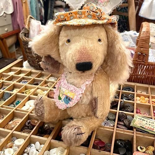 ⋆⑅˚₊ヴィンテージ 小さめ襤褸ちゃん　アンティークベア　ボロ ⋆⑅˚₊ テディベア＆欧米の古着＆アンティーク専門店のレッドバロウ