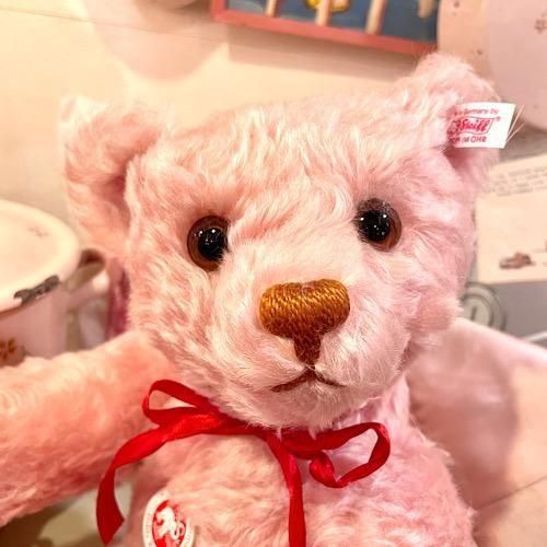 シュタイフ ローズテディベア花瓶付き 世界限定575体 シュタイフ ローズテディベア花瓶付き 世界限定575体 シュタイフ