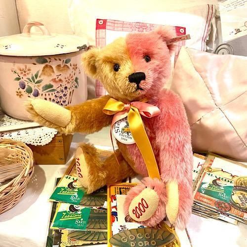 【希少】Steiff シュタイフ ミレニアム 1999~2000 テディベア 希少】Steiff シュタイフ ミレニアム 1999~2000 テディベア