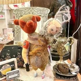 テディベア＊アーティスト作 - テディベア＆欧米の古着