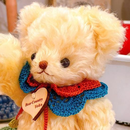 関澤洋子さんブランド ”Bear Country Yoko” ＊「 YUME BEAR 」＊ 草毛