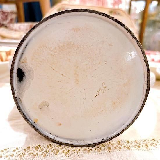 フランス1930年代 ＊ JAPY社 ＊ ホーローポット ＊ ピンクぼかしに