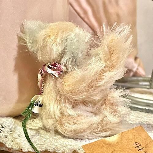 【サイズご注意下さい】ミニチュア　アーティストベア　小町さえり　作家ぬいぐるみ サイズご注意下さい】ミニチュア アーティストベア 小町さえり 作家