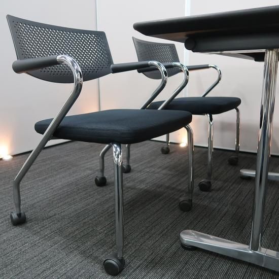 R082 VITRA ミーティングチェア会議椅子 オフィス家具 7脚セット