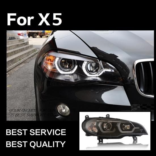 AOKEDING製 BMW X5 E70 '07-'13 LEDヘッドライト クリア - 510supply