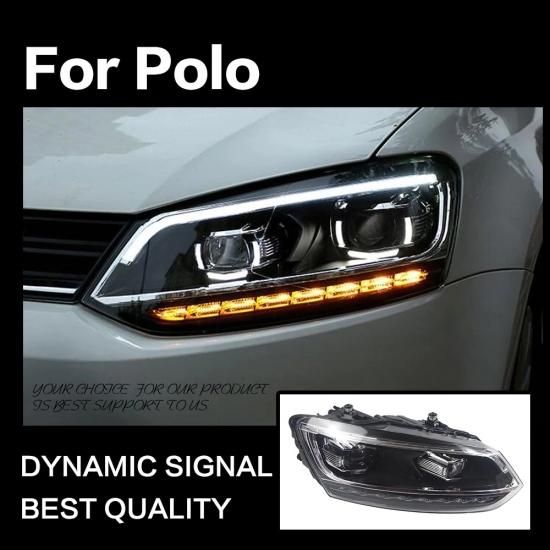 AOKEDING製 フォルクスワーゲン POLO ポロ 6R LEDヘッドライト