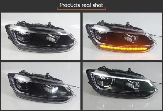 AOKEDING製 フォルクスワーゲン POLO ポロ 6R LEDヘッドライト
