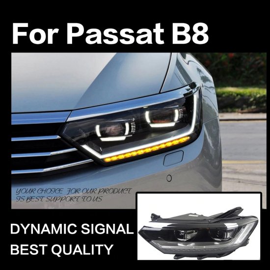 AOKEDING製 フォルクスワーゲン B8 パサート PASSAT LEDヘッドライト シーケンシャルウィンカー - 510supply -  自動車部品販売 国内唯一の商品を多数取り揃え