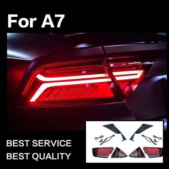 AOKEDING製 AUDI アウディ A7 4G スポーツバック LEDテールライト