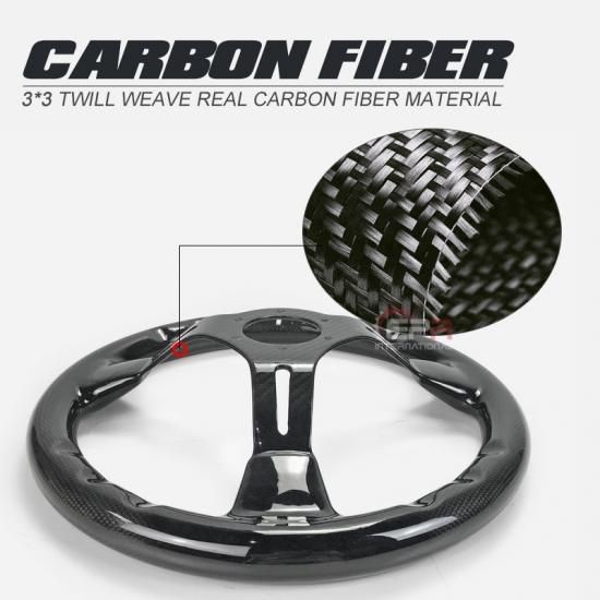 CFRP ドライカーボン製 ステアリング ハンドル チェイサー JZX90