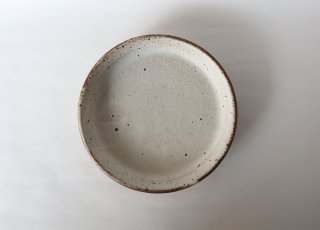6寸リム深皿（アンティークホワイト）｜山本直毅