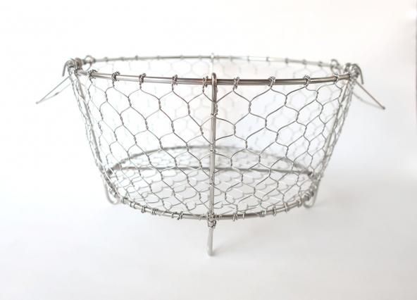 ステンレス水切りかご25cm|鳥井金網工芸 - ころは online store ステンレス水切りかご25cm|鳥井金網工芸 - ころは online store