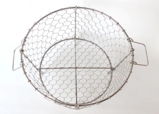 ステンレス水切りかご25cm|鳥井金網工芸 - ころは online store ステンレス水切りかご25cm|鳥井金網工芸 - ころは online store