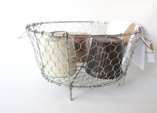ステンレス水切りかご25cm｜鳥井金網工芸 - ころは online store