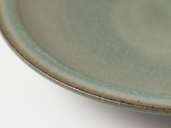 彩色灰釉 8寸カレー皿｜市野耕 - ころは online store