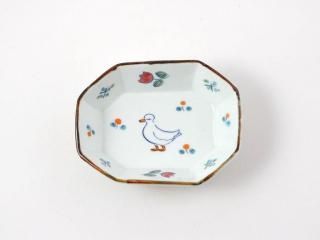 【田中正生】織部　面取片口　益子焼　共箱、栞、黄布 ころは online store