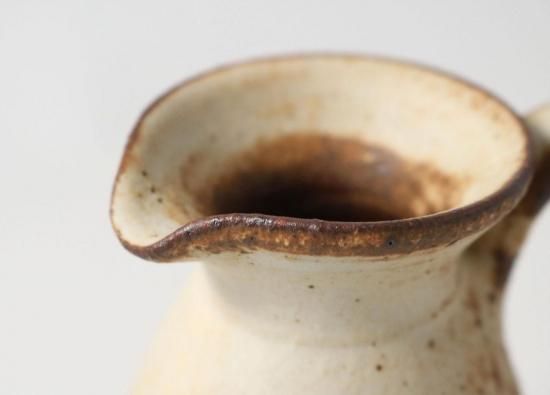 WEB展示】ピッチャー琺瑯S(アンティークホワイト)｜山本直毅