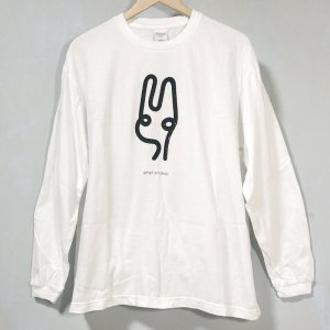 s.a.s. 長袖ビッグシルエットTシャツ〈白／Ｓ〉