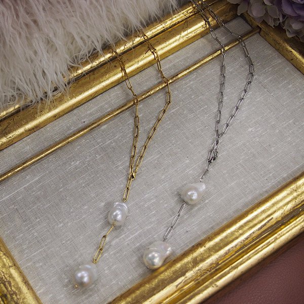 CLOUD Clip chain Rong Necklace