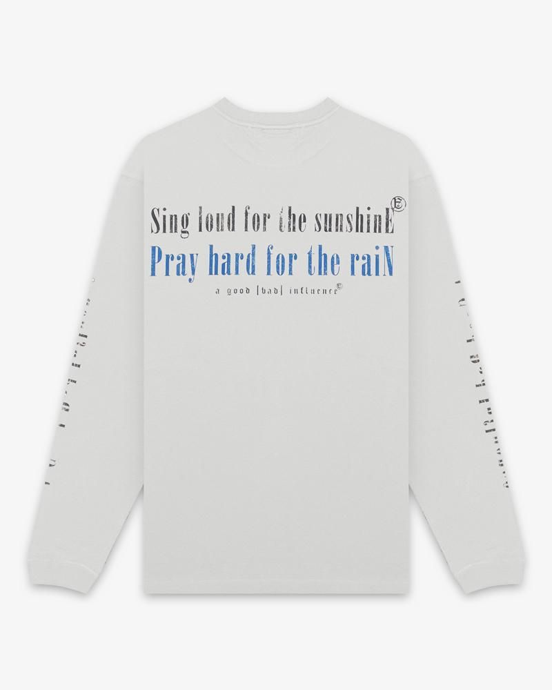 ZEPP SKULL FACE LONG SLEEVE T-SHIRT