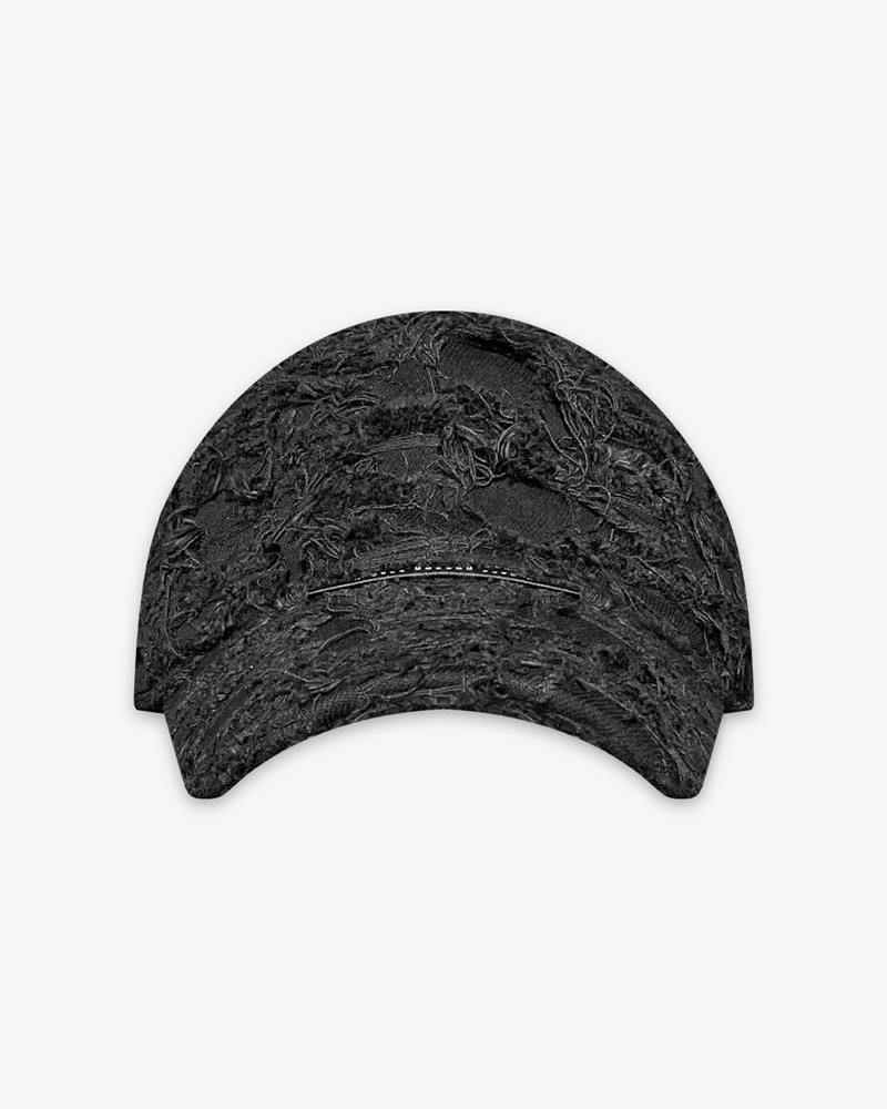DISTRESSED DENIM CAP