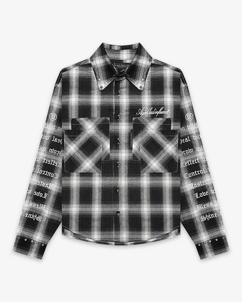 CHECKER WITHIN SHIRT